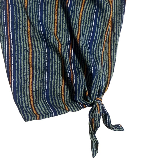 Urban Outfitters Striped Strapless Smocked Jumpsuit - Picture 7 of 14